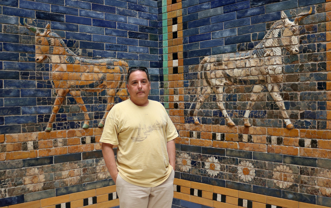 En la Puerta de Ishtar, Pergamon Museum ; Berlín, 2018